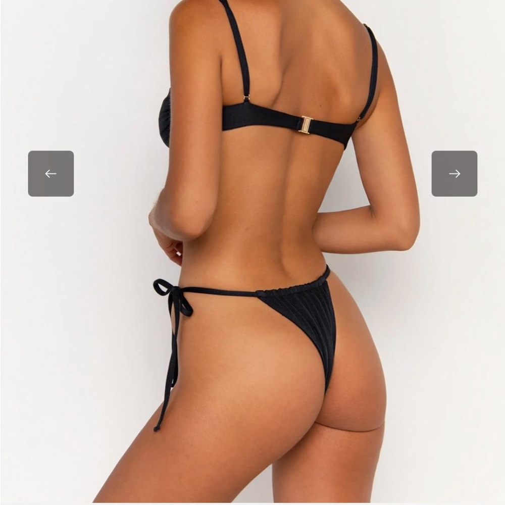 Chic Black Bikini Set - image 2